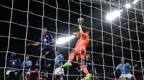 El Inter la tuvo en la final pero Ederson fue una muralla./