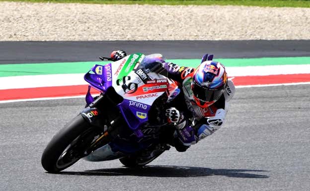 Jorge Martín, durante el GP de Italia, en Mugello.  Reuters