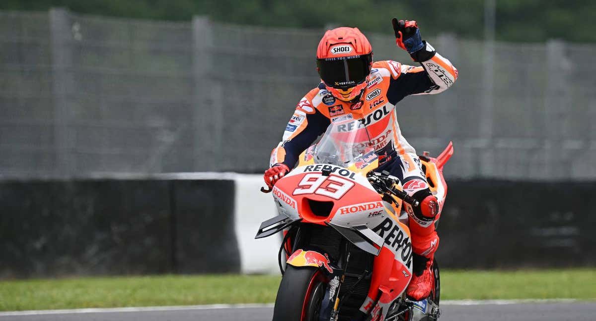 Marc Márquez, en la última carrera disputada en Mugello. /AFP