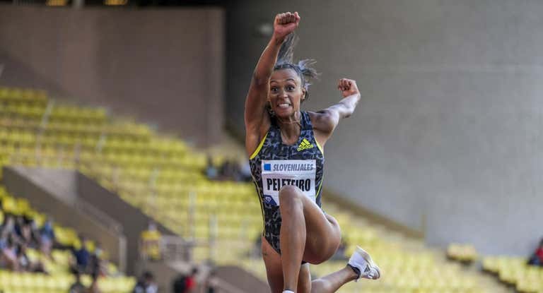 La atleta española de triple salto Ana Peleteiro en una foto de archivo.