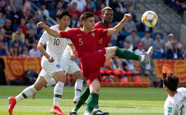 Kang-in Lee, con su selección. Agencias