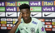 Vinicius rompe su silencio: “Estoy aquí por los niños y la gente que sufre”