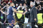 El que menos prisa tiene es Mbappé y el que más tenso está es Ancelotti