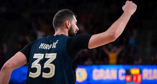 Continúa la tormenta «molt heavy» con Mirotic… menos en el entrenamiento del Barça