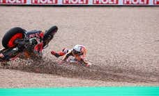 Marc Márquez decide dar por terminado su Gran Premio de Alemania