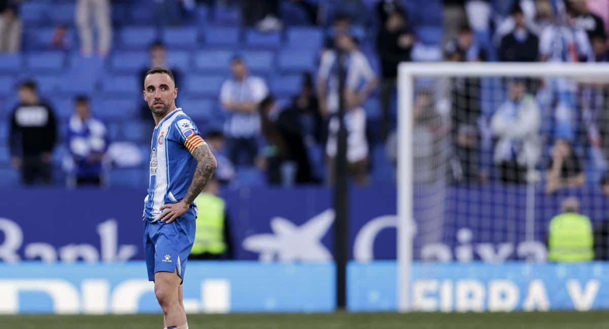 Darder, en un partido con el Espanyol./EFE