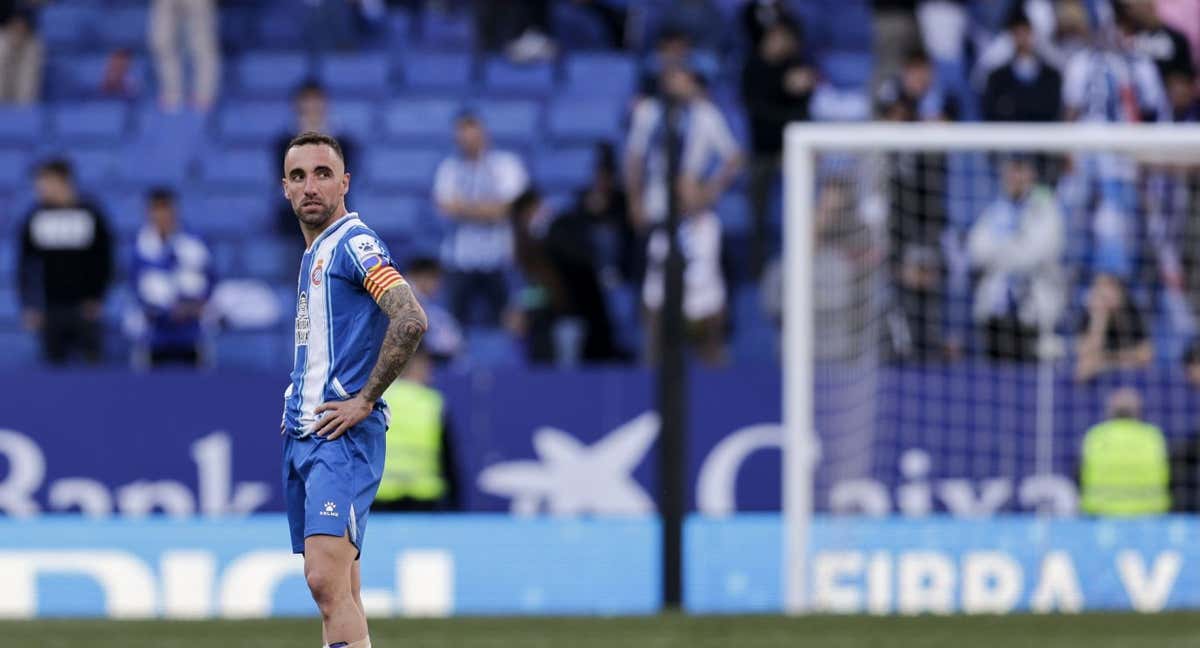 Darder, en un partido con el Espanyol.