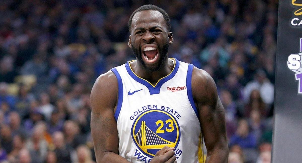 Draymond Green, en un partido con los Warriors.
