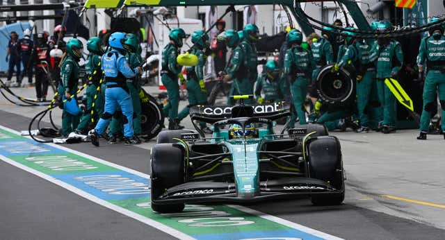 El ‘falso fallo’ del Aston Martin de Fernando Alonso que despistó a Mercedes