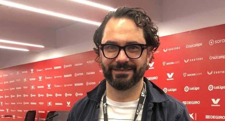 Víctor Orta , en una visita a Sevilla en marzo de este año.