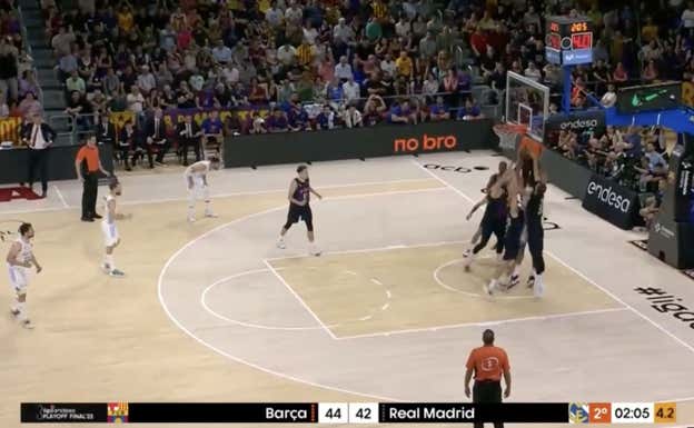 Defensa del Barça.