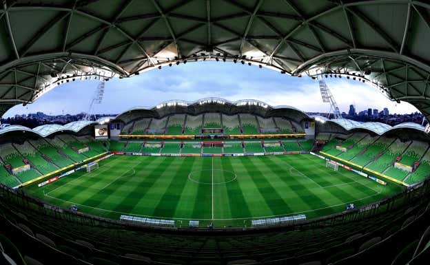 El Estadio Rectangular de Melbourne. ASOCIACIÓN DE FÚTBOL DE ASIA