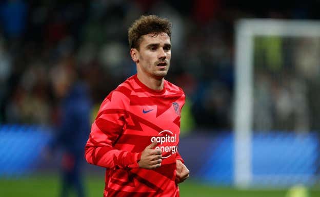 Griezmann en su regreso al Atlético de Madrid  EFE