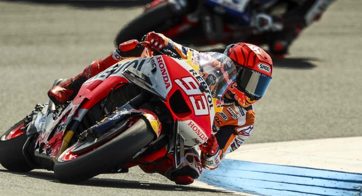 Marc Márquez, este viernes en el circuito de Assen. /EFE