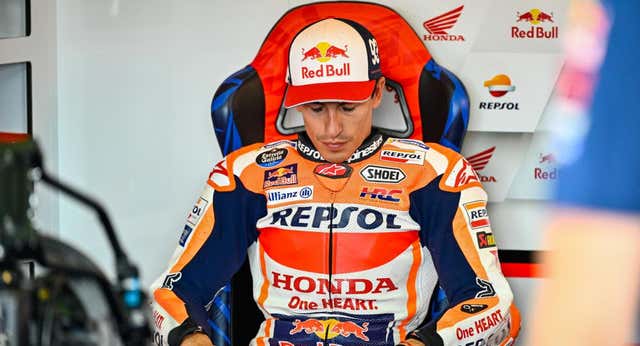 Marc Márquez reconoce tocar fondo: «Necesito parar, rehacerme»