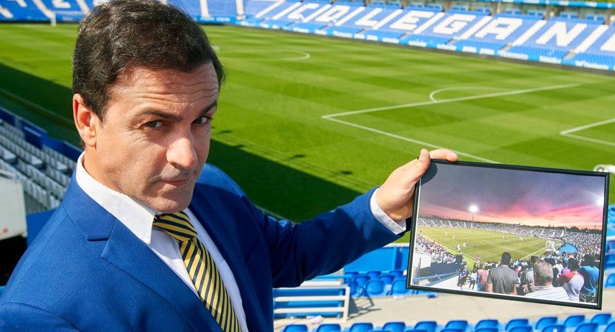 Imagen de la campaña 'Butarque, tu casa más que nunca' del CD Leganés para la próxima temporada.