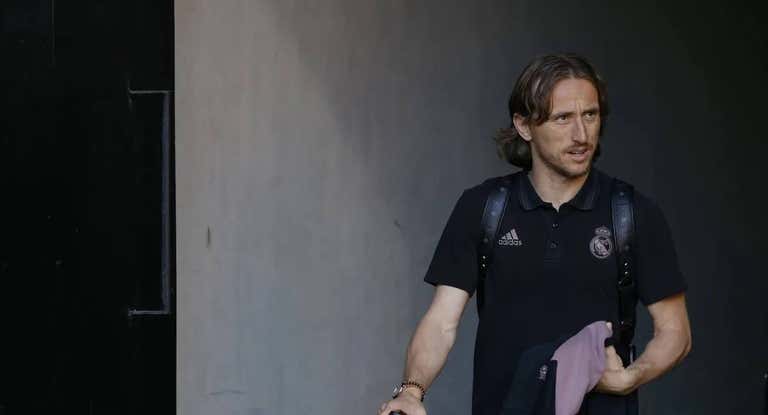 Luka Modric, centrocampista del Real Madrid.