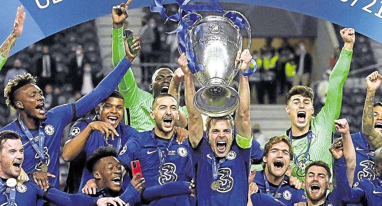 El Chelsea, campeón de la Champions.