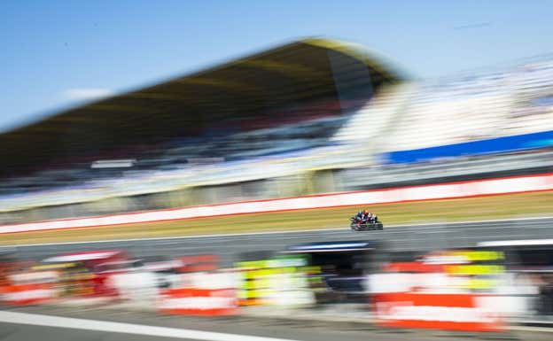 Fabio Quartararo, sobre la Yamaha en Assen.  EP