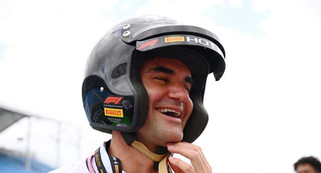 La nueva y desenfrenada vida de Roger Federer entre Goofy, hamburguesas y Fórmula 1