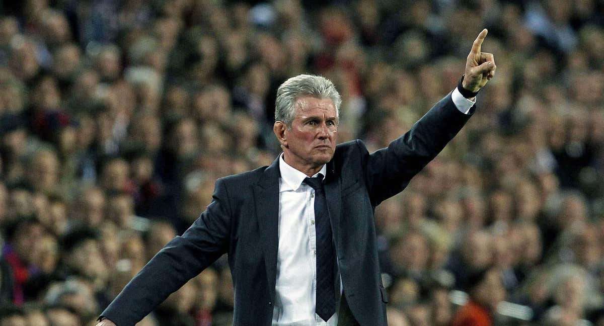 Jupp Heyneckes, exentrenador del Tenerife. /