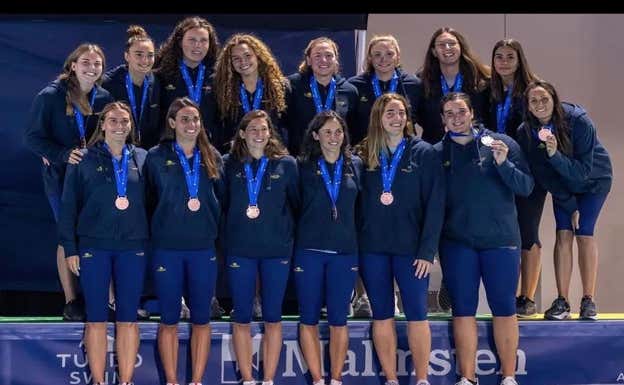 La selección femenina en la Copa del mundo.  Catharyn Haynes/USA Water Polo/World Aquatics