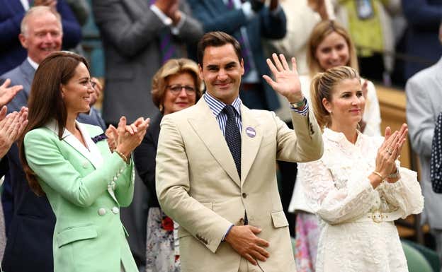 Alcaraz se queda con las ganas de que Federer le vea jugar: «Me he puesto celoso de que no estuviera en mi pista»
