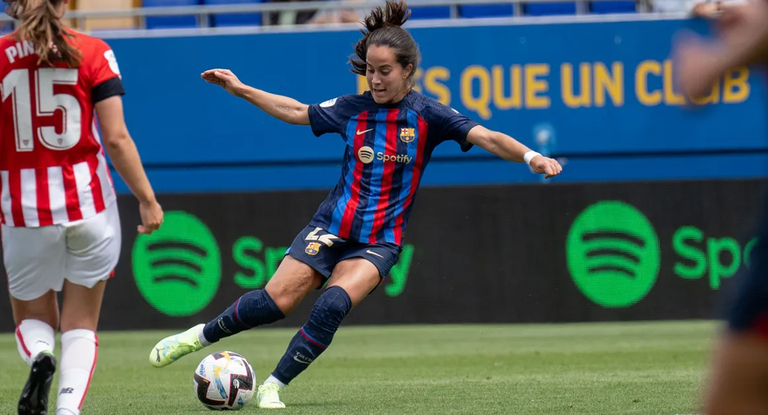 El Barça rescinde el contrato de Nuria Rábano.