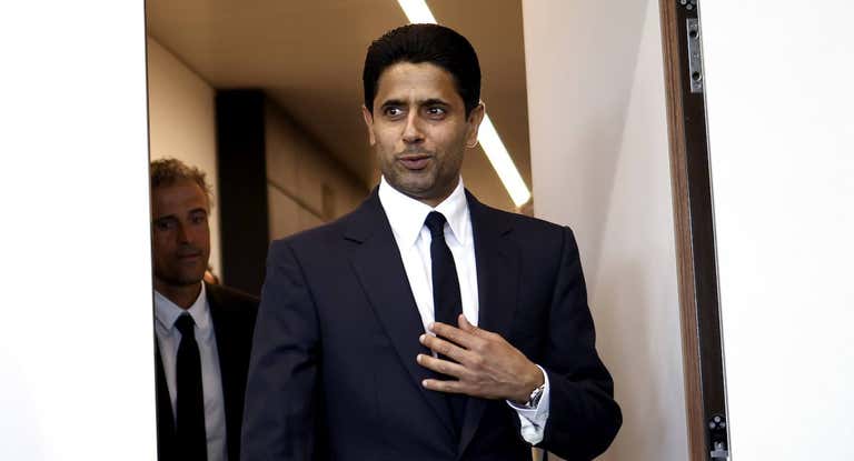 Nasser Al-Khelaifi, presidente del PSG.