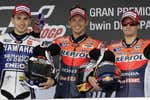 Rossi, Lorenzo, Pedrosa, Sete, Stoner… cuando las fábricas japonesas arrollaban en MotoGP