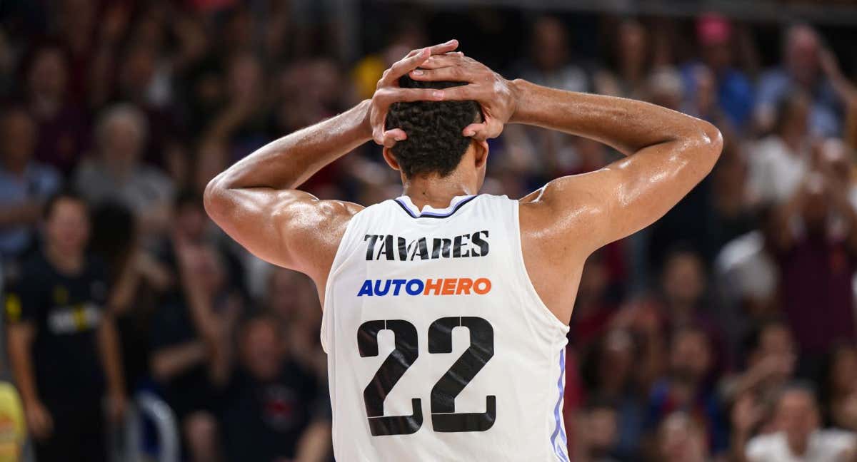 Edy Tavares durante la final de la ACB contra el Barcelona.