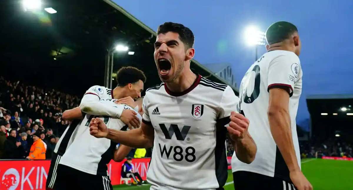 Manor Solomon, durante su etapa a préstamo en el Fulham./Getty Images