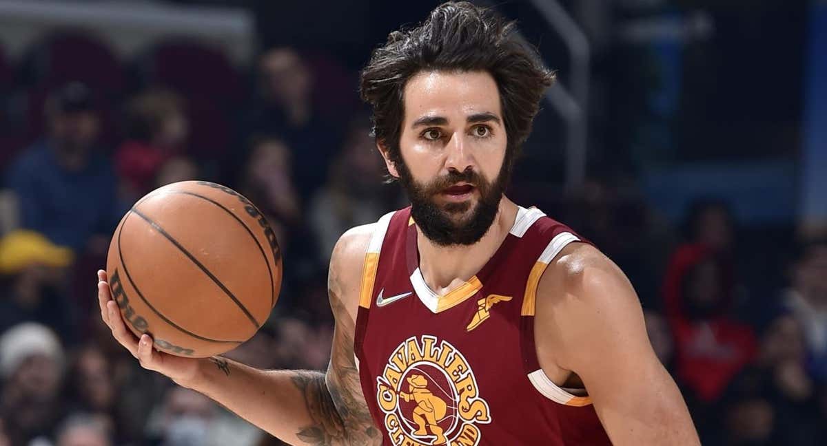 Ricky Rubio, uno de los tres jugadores españoles que siguen con contrato en la NBA./AFP