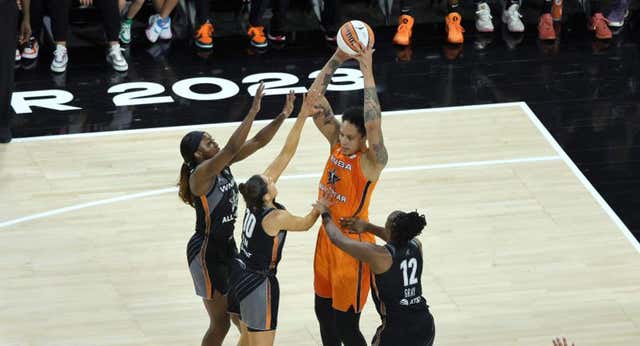 Mates, canastas de cuatro puntos, récords, Brittney Griner y Jewell Loyd, protagonistas del All Star de la WNBA