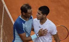 Nadal se rinde a Alcaraz: «Seguro que Manolo Santana ha estado animando allá donde esté»