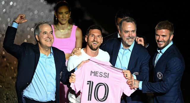 Así fue la presentación de Lionel Messi en Inter Miami