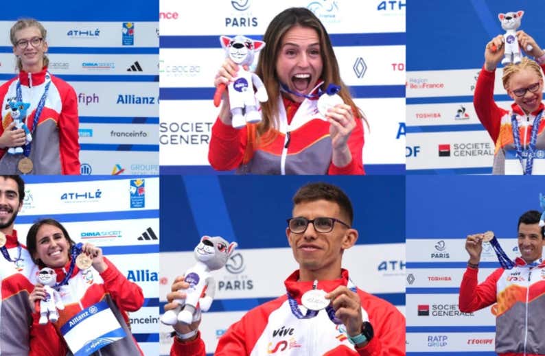 España se marcha de París con once medallas