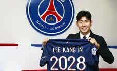 El fútbol salva de la mili al soldado Kang-In Lee
