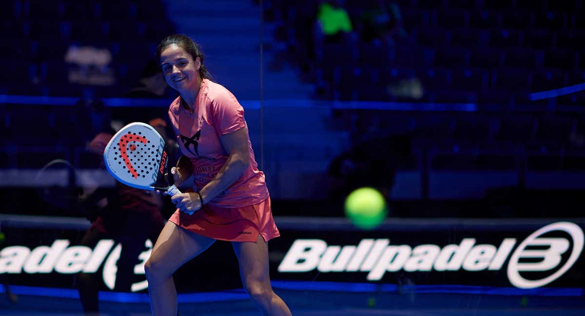 Paula Josemaría en el Madrid Premier Padel./PREMIER PADEL