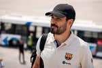 El Barça ya está en Los Ángeles y Alasni tiene el autógrafo con el que soñaba