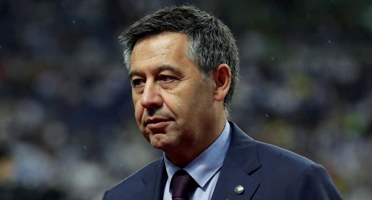 Josep María Bartomeu, durante su etapa como presidente del FC Barcelona./EFE