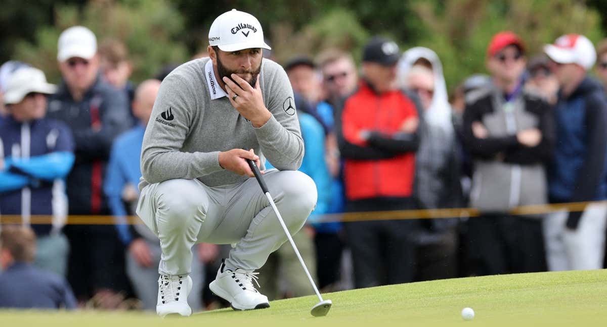 Jon Rahm no encuentra su mejor versión en The Open./REUTERS