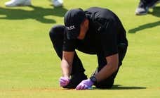 Los activistas 'naranjas' también atacan en el Open Británico de golf