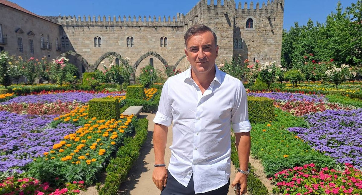 Carlos Carvalhal, en Braga.