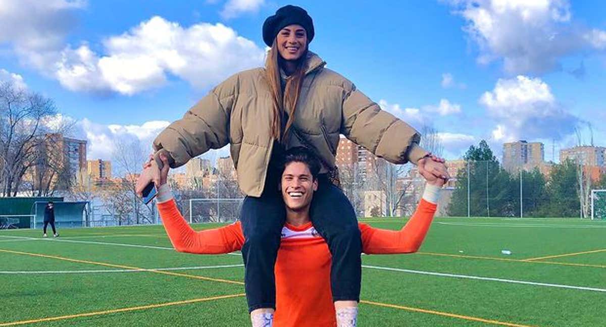 Álex Quesada y su pareja./ÁLEX QUESADA
