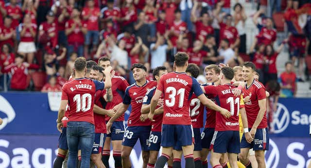 Osasuna nunca se rinde y jugará la Conference League