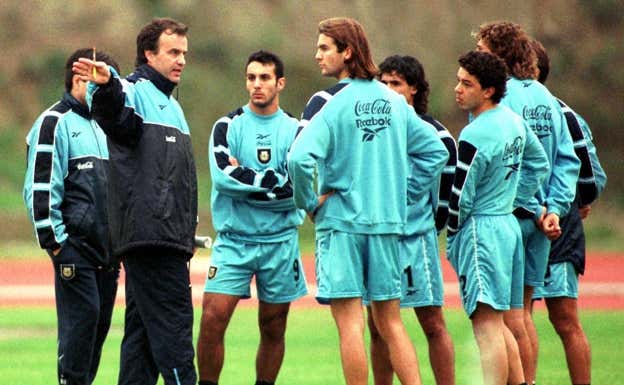 Bielsa en su etapa como seleccionador de Argentina. Efe