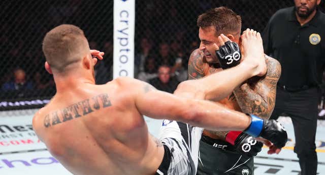 Justin Gaethje reivindica su posición con un KO estratosférico a Poirier en el UFC 291