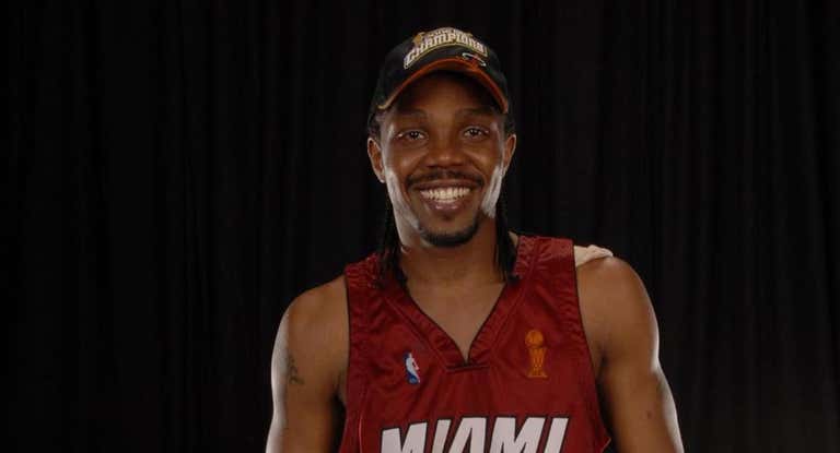 El jugador de los Miami Heat Udonis Haslem.