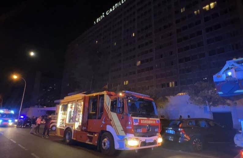 Susto en el hotel de concentración de la Selección por un incendio